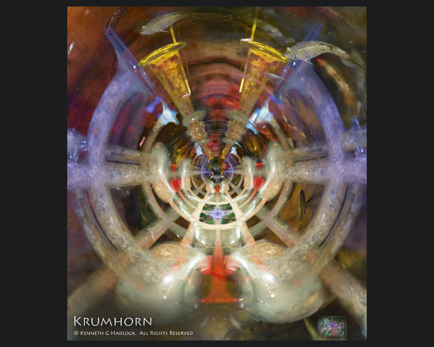 Krumhorn. A Digital Artwork by Kenneth G Hadlock.