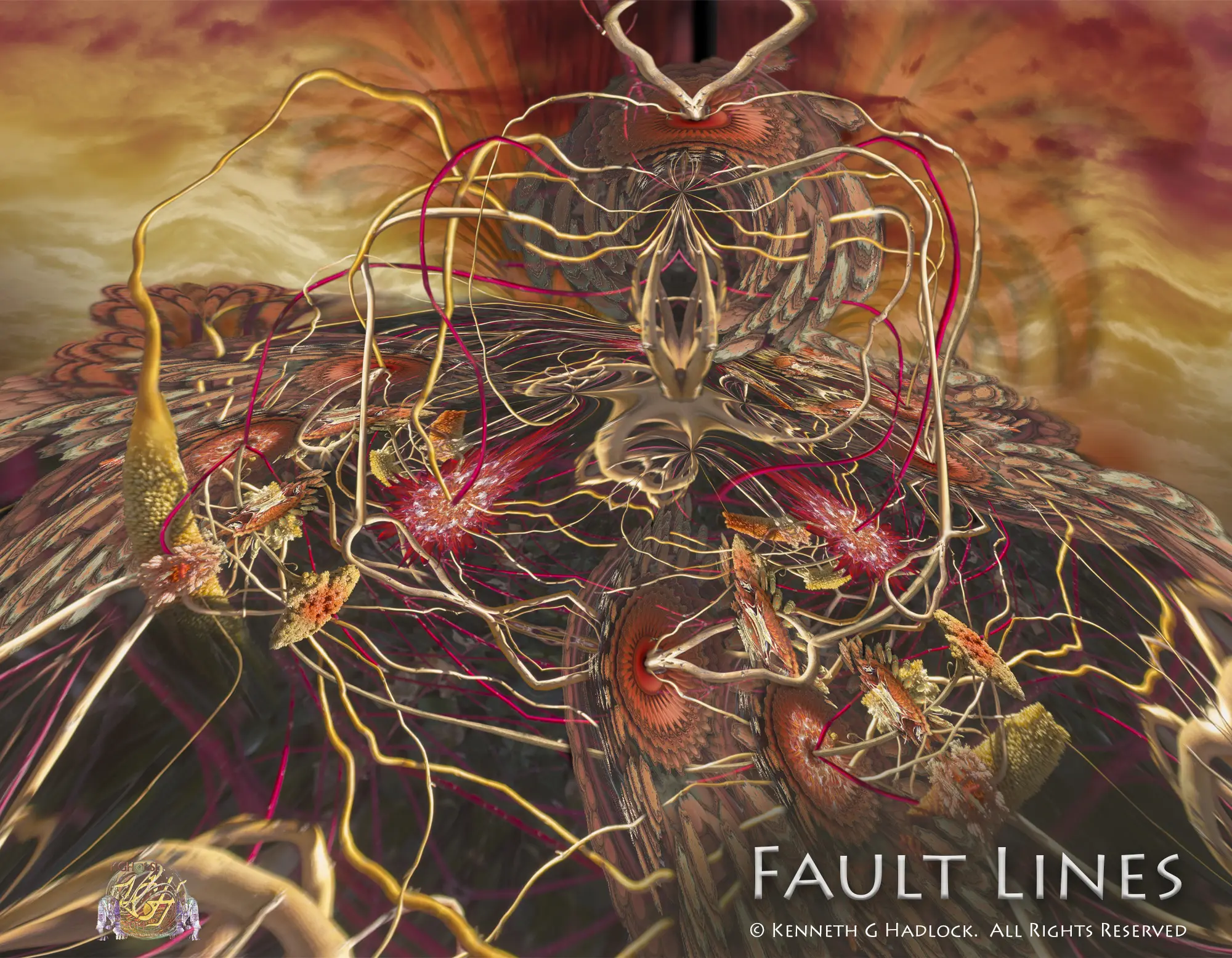 Digital Artwork - "Fault Lines"