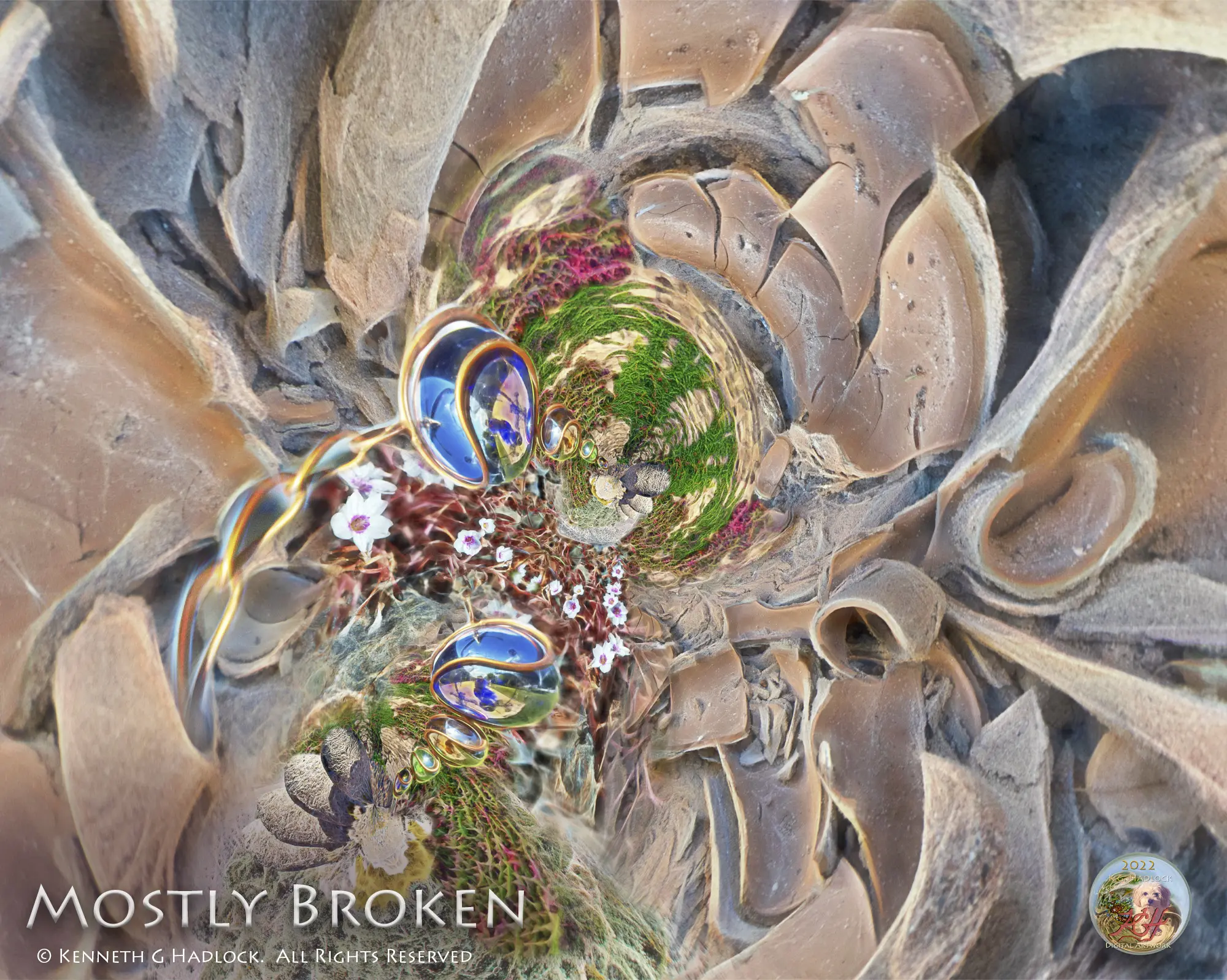 Digital Art - "Mostly Broken"
